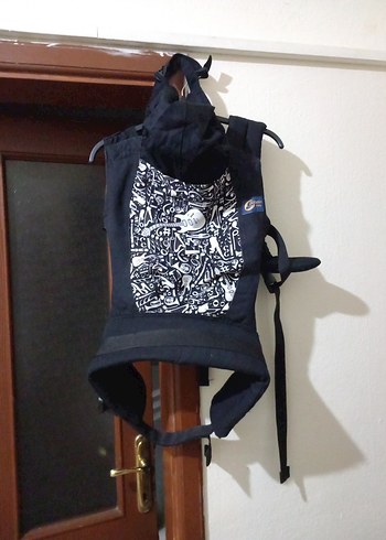 Gri Siyah Bebek Kanguru Sling - Görsel 4