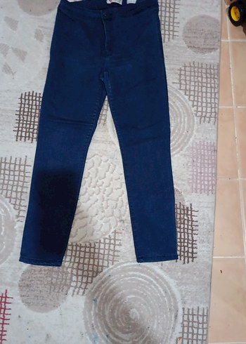Diğer Koyu Lacivert Dar Kesim Jean