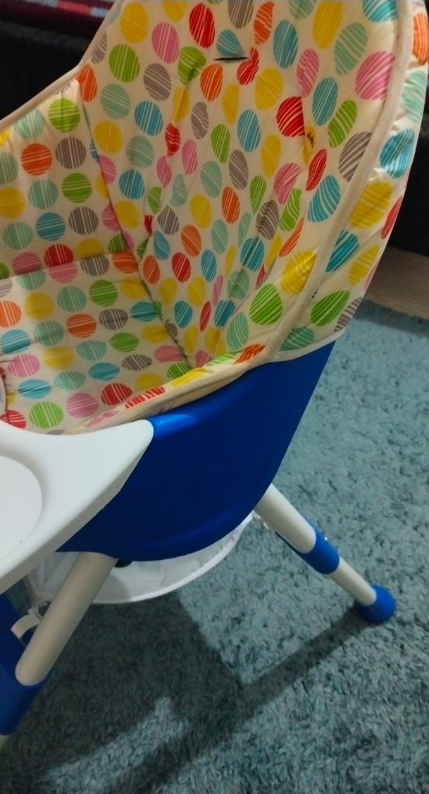 Renkli Çok Amaçlı Bebek Mama Sandalyesi - Görsel 4