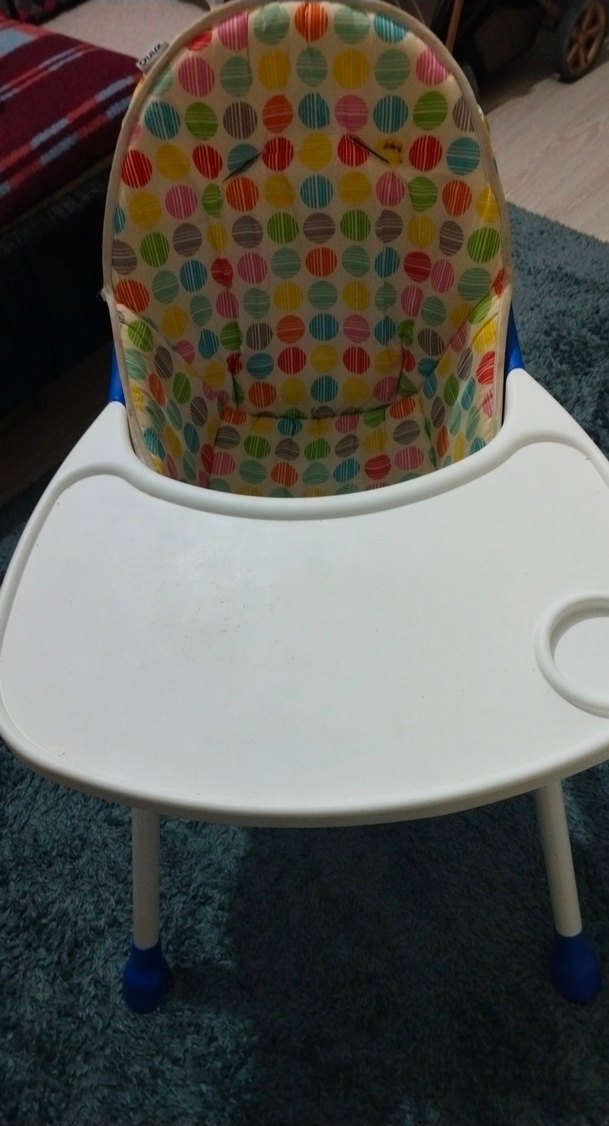 Renkli Çok Amaçlı Bebek Mama Sandalyesi - Görsel 3