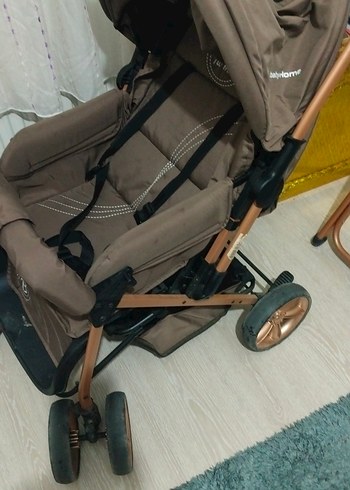 Kahverengi Bebek Arabası - Baby Home - Görsel 3