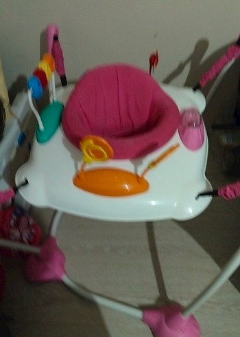 Pembe Renkli Bebek Yürüteci - Görsel 2