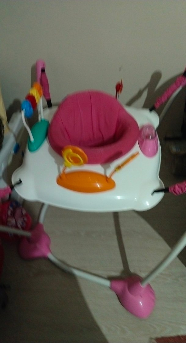 Pembe Renkli Bebek Yürüteci - Görsel 2