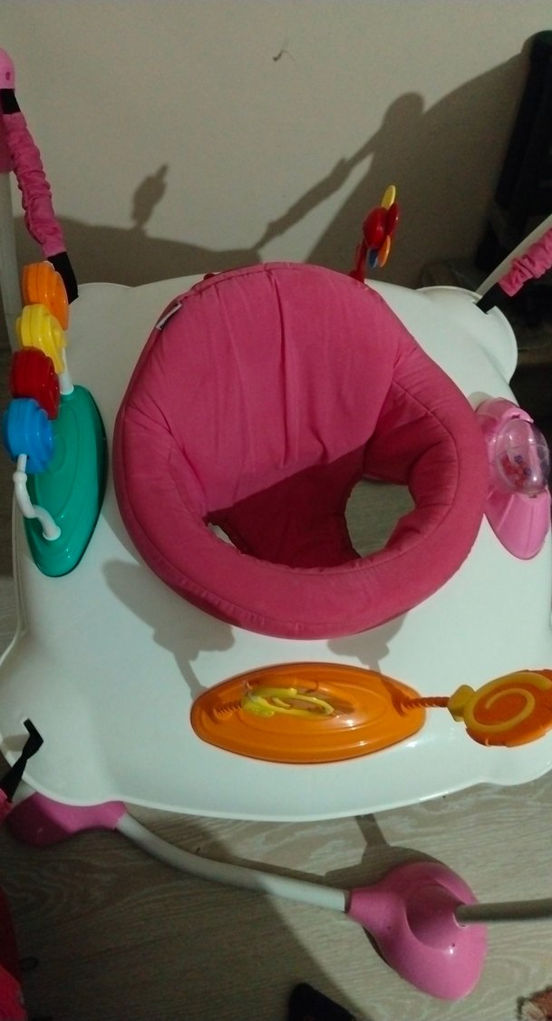 Pembe Renkli Bebek Yürüteci - Görsel 4