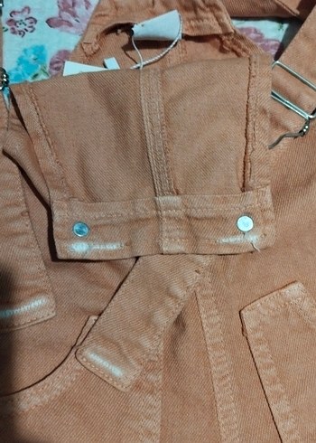 Camel Rengi Erkek Badge - Zara - Görsel 3