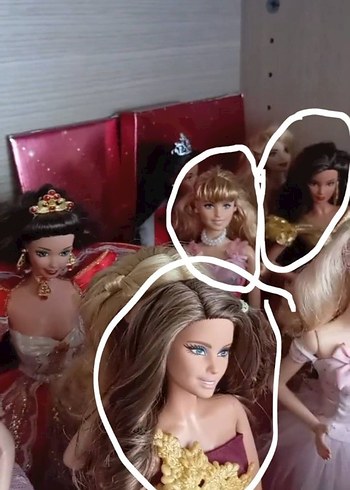 Barbie Pastel Pembe Prenses Bebek