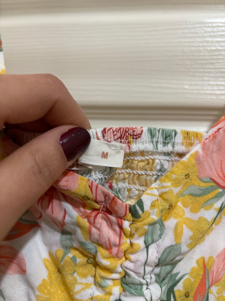 Çiçek Desenli Mini Büstiyer - Görsel 4