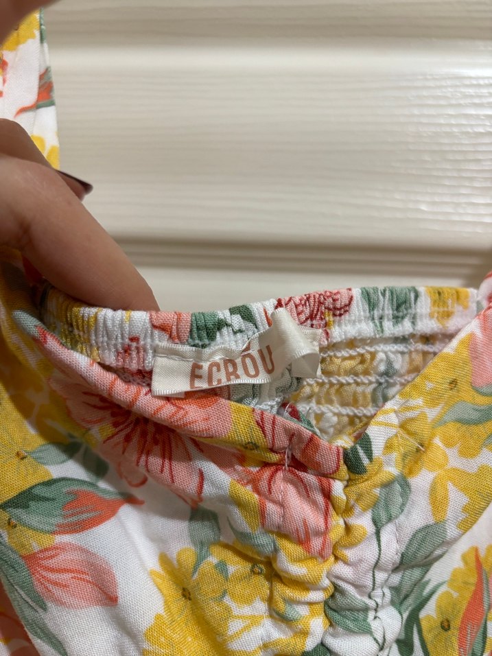 Çiçek Desenli Mini Büstiyer - Görsel 3