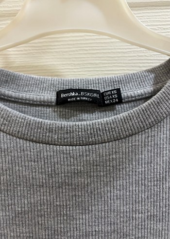 Gri Kısa Kollu Midi Elbise - Görsel 2