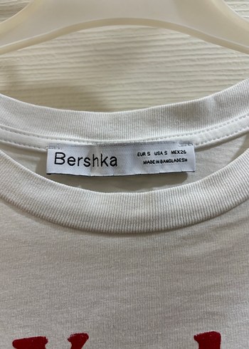 Beyaz New York Baskılı Kısa Kesim Tişört - Görsel 2