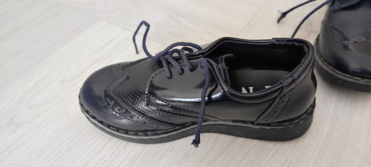 Klasik Siyah Erkek Çocuk Özel Ayakkabı - Görsel 4