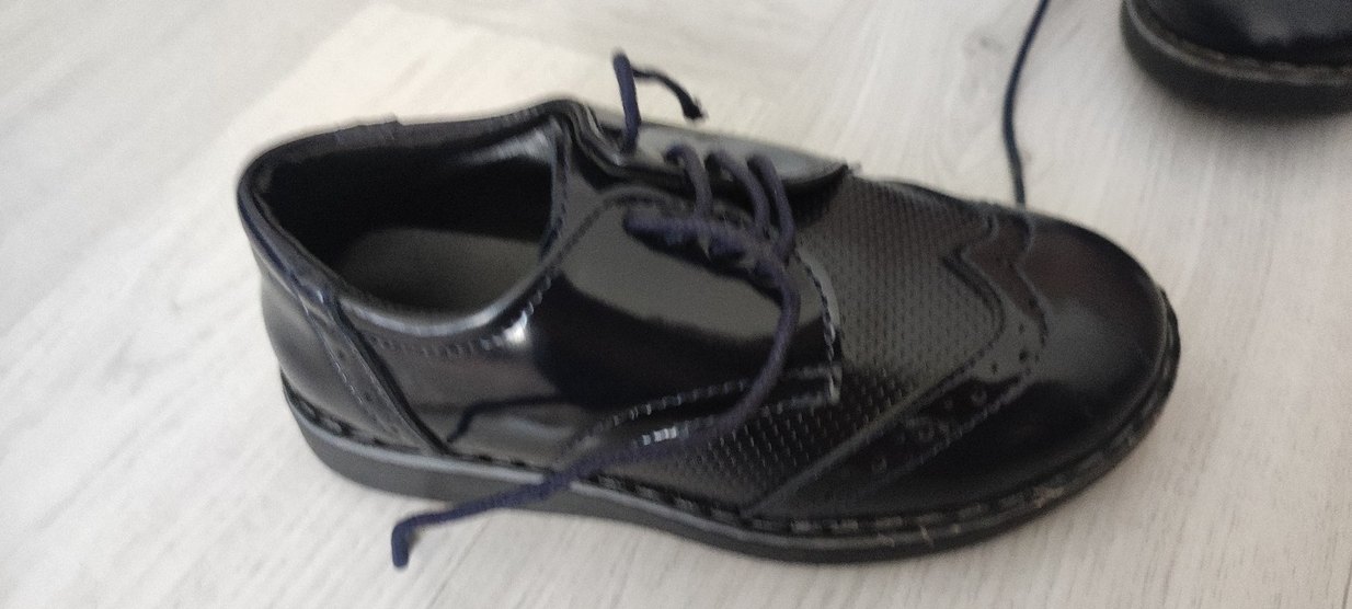 Klasik Siyah Erkek Çocuk Özel Ayakkabı - Görsel 5