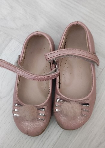 Kızlar için Pembe Kürklü Babet - Görsel 3