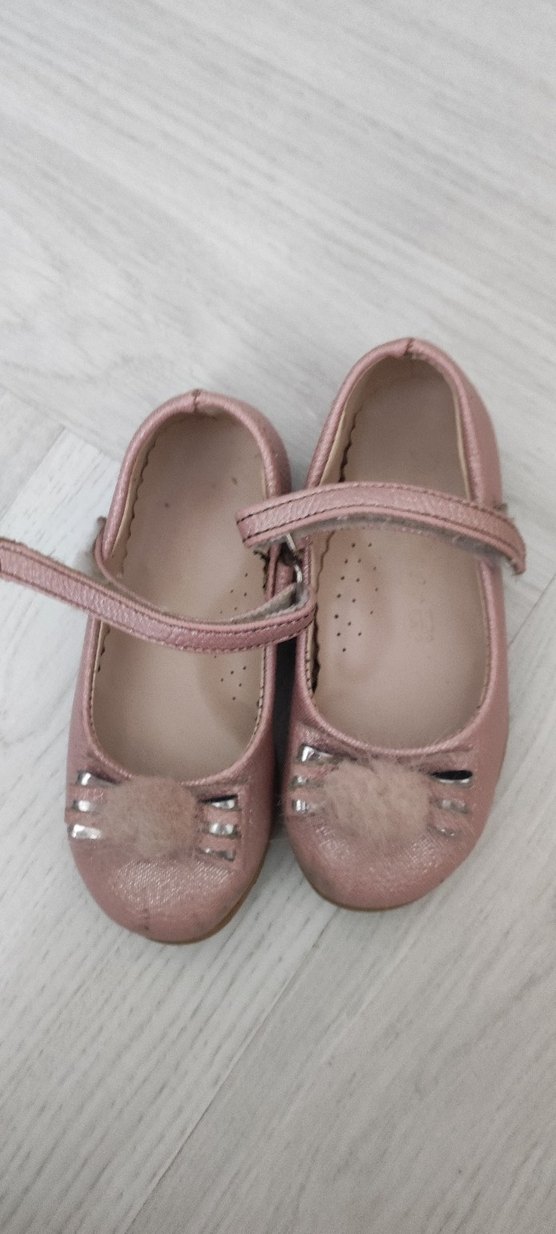 Kızlar için Pembe Kürklü Babet - Görsel 3