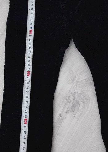 Düğmeli Siyah kız cocuk Pantolon - Görsel 5