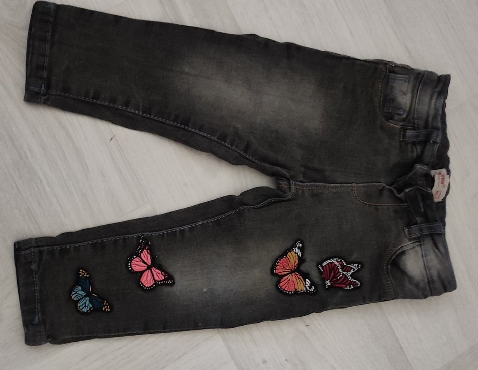 Gri Erkek Çocuk Denim Pantolon - Görsel 3