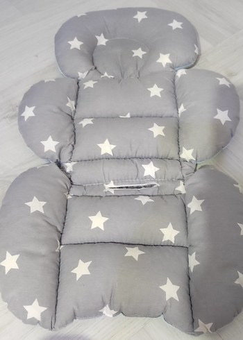 Gri Yıldız Desenli ana kucağı örtüsü - Görsel 5