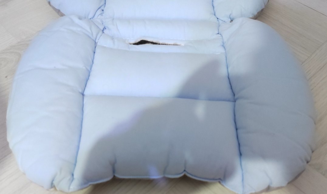 Gri Yıldız Desenli ana kucağı örtüsü - Görsel 4