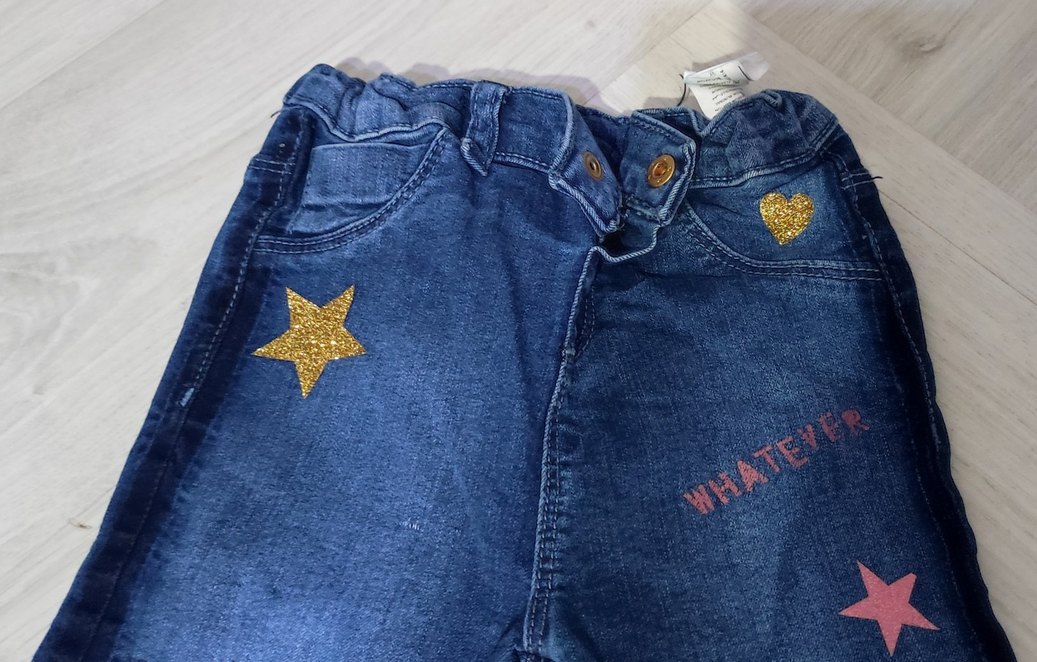 kiz bebek kot pantolon - Görsel 4