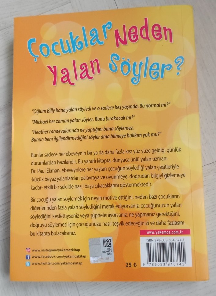Çocuklar Neden Yalan Söyler? - Paul Ekman - Görsel 2