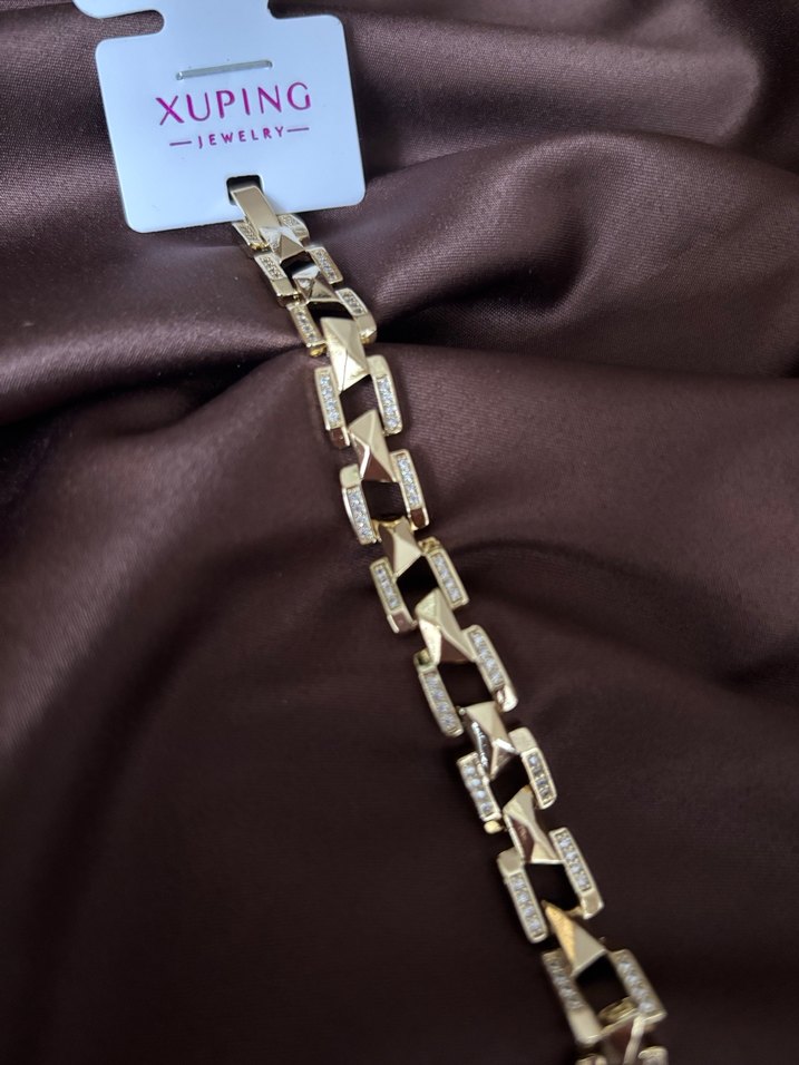 Dörtgen Geçiş Pırlanta Detay Bileklik - Görsel 4