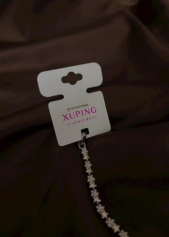 Mini Yıldızlı Pırlantalı Xuping Bileklik - Görsel 3