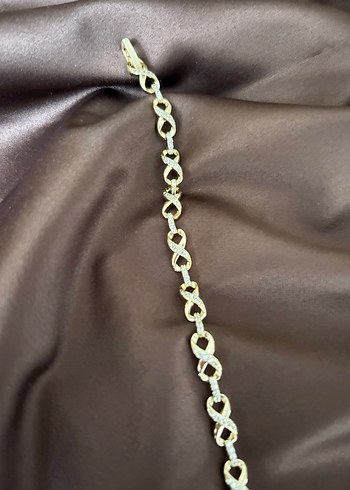 Sonsuz Pırlanta Taşlı Xuping Bileklik - Görsel 2