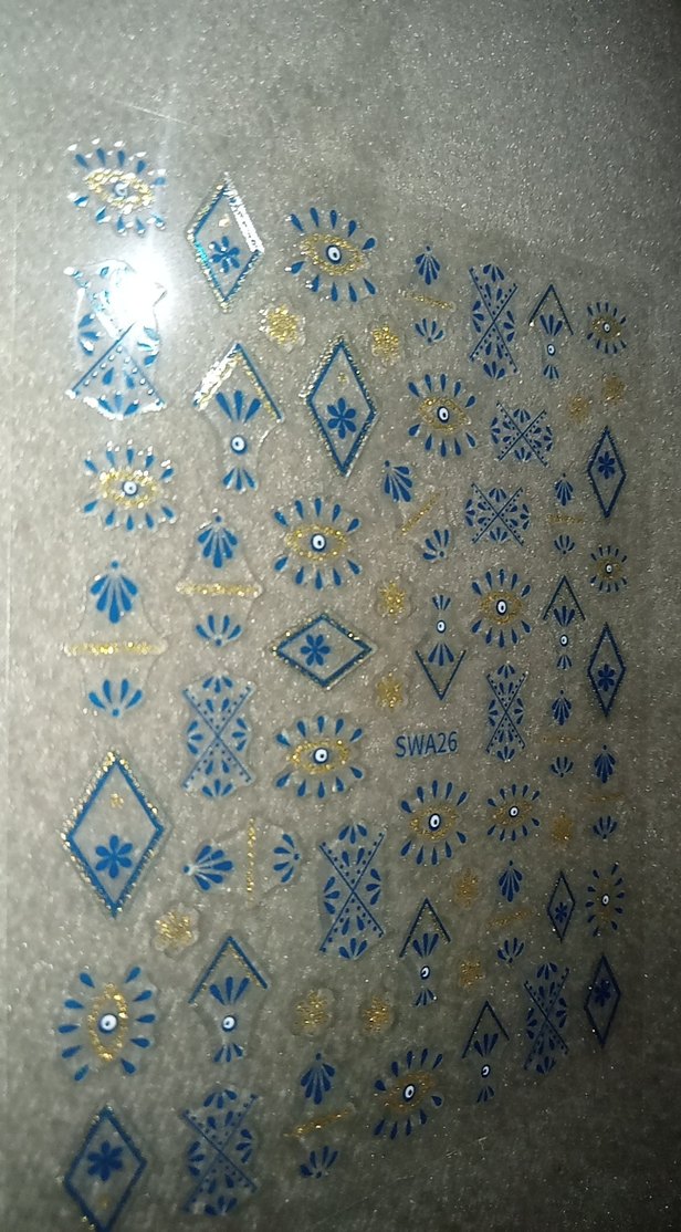 Açık Mavi Tırnak Süslemeleri - Görsel 4