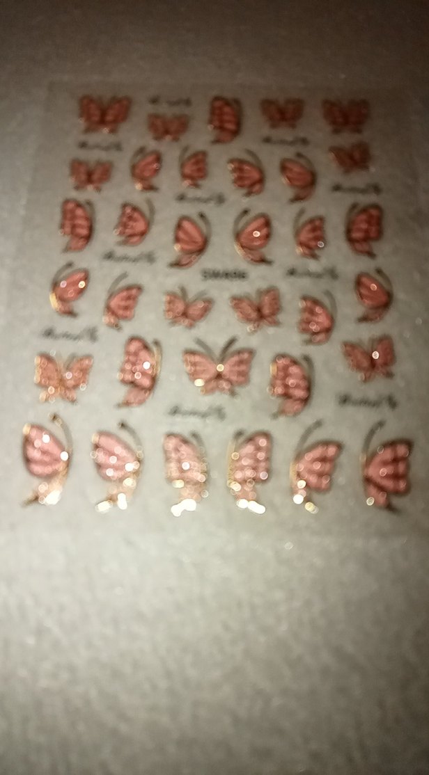 Kelebek Tırnak Süslemeleri - Görsel 3