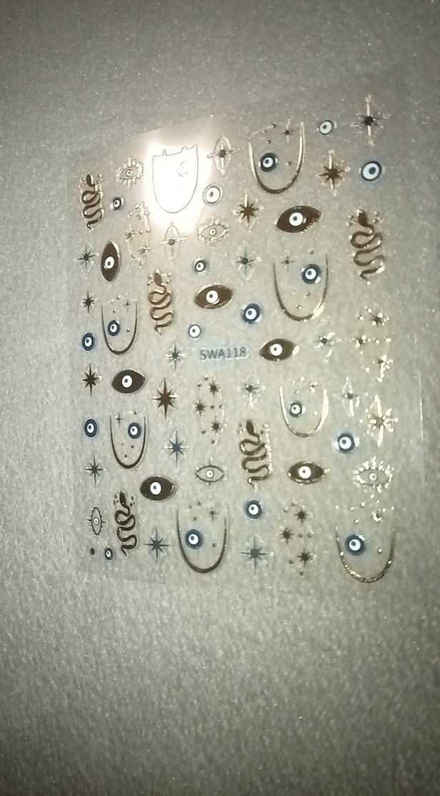 Gri Göz ve Yılan Tırnak Süslemeleri - Görsel 3