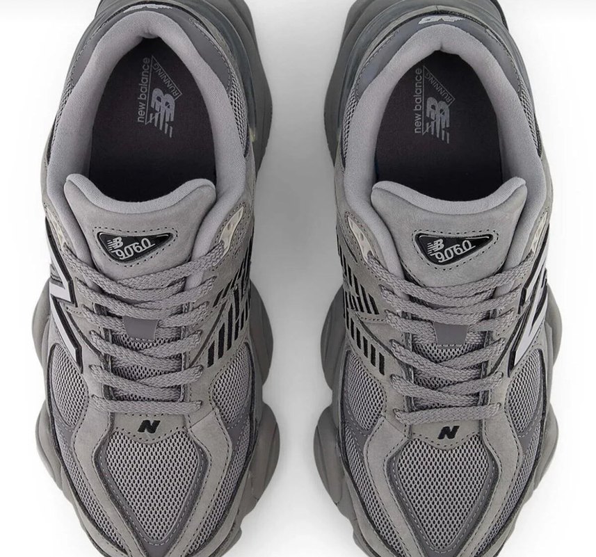New Balance 9060 Unisex Günlük spor ayakkabı gri - Görsel 3