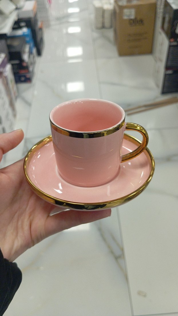 Renkli 6'lı Fincan Takımı - Görsel 4