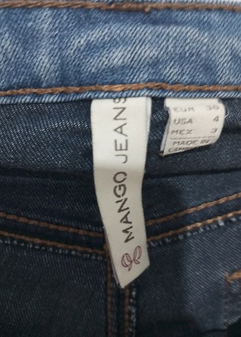MANGO JEAN 36 BEDEN - Görsel 2