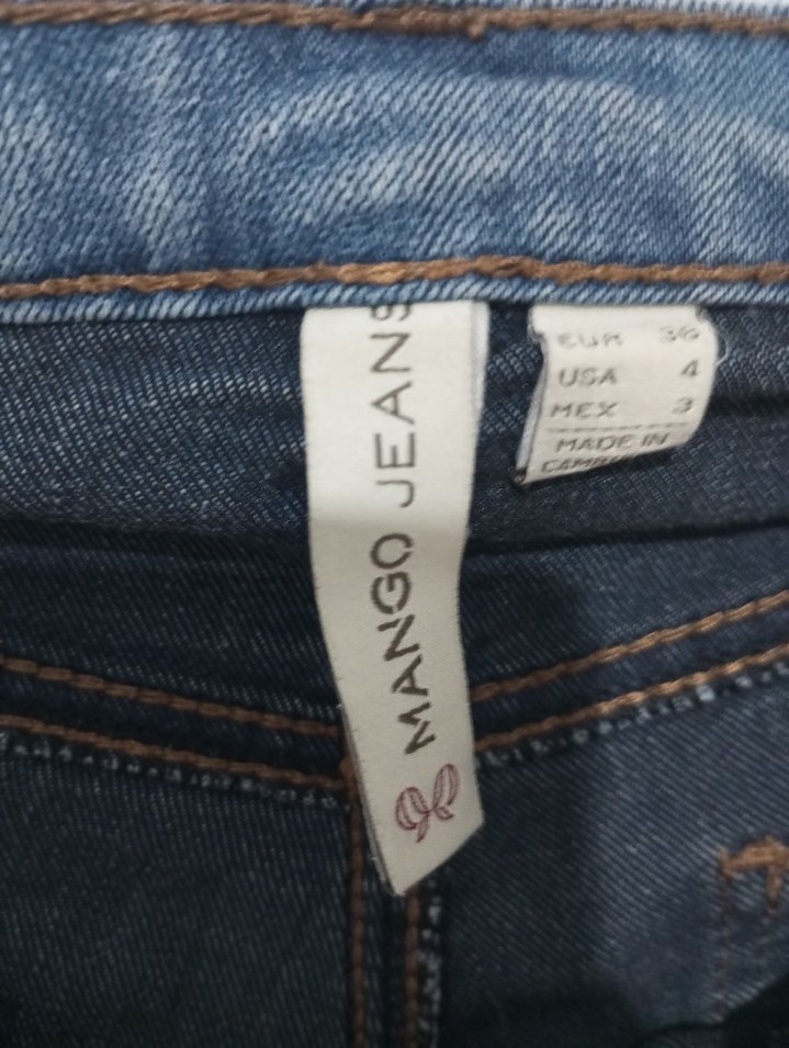 MANGO JEAN 36 BEDEN - Görsel 2