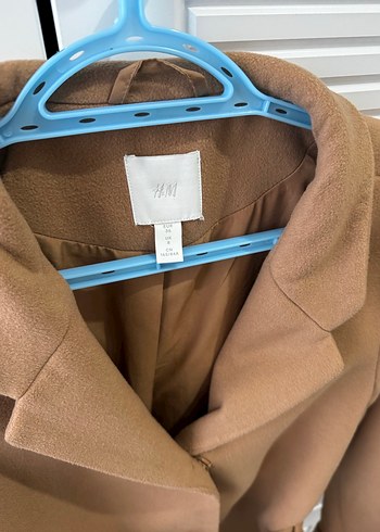 Kahverengi Süet Kuşaklı Midi Kadın Kaban - Görsel 3