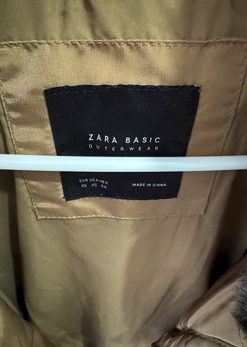 Kürk Detaylı Bej Kadın Kışlık Mont - Görsel 2