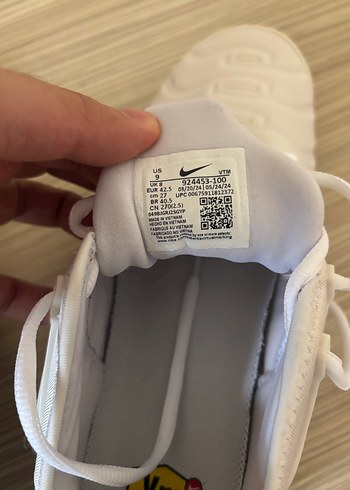 Beyaz Elastik Bağcıklı  Spor Ayakkabı - Görsel 3