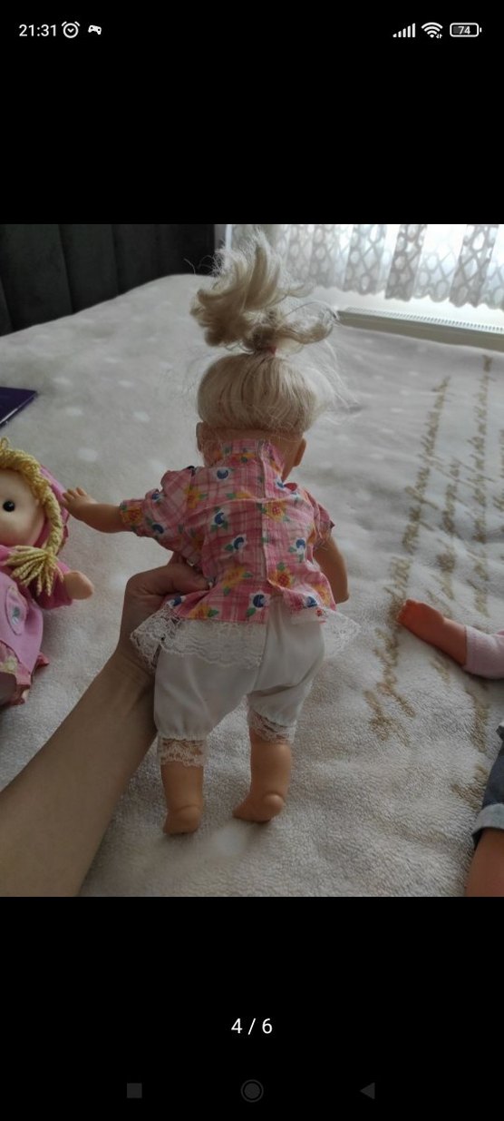 oyuncak bebek eline ayağına basınca konuşuyor - Görsel 4