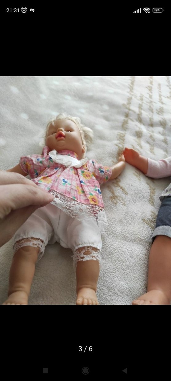 oyuncak bebek eline ayağına basınca konuşuyor - Görsel 3