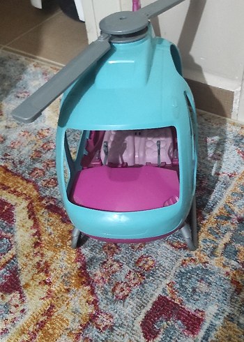 Barbie  Pembe Oyuncak Helikopter - Görsel 2