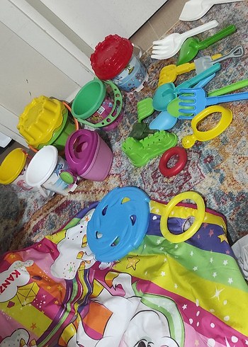 plaj bahçe oyuncakları toplu - Görsel 2