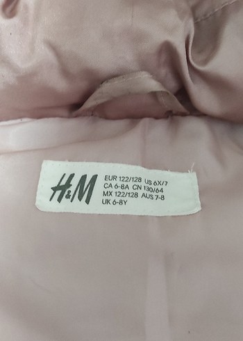 h&m Kız Çocuk Pembe Kürklü Yelek - Görsel 3