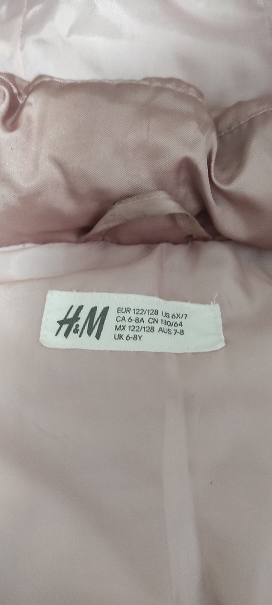 h&m Kız Çocuk Pembe Kürklü Yelek - Görsel 3