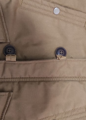 h&m Kürklü Kapüşonlu Erkek Çocuk Kahverengi Mont - Görsel 4