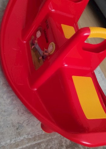 Çocuklar için Kırmızı Kaydırak ve tahterevalli seti - Görsel 5