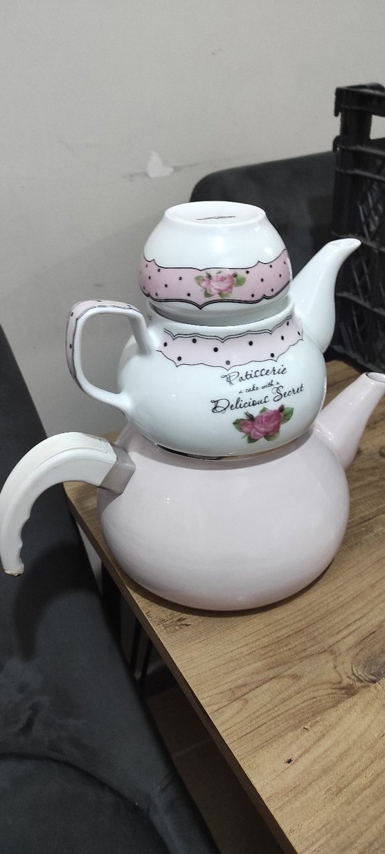 Bernardo porselen demlik - Görsel 2