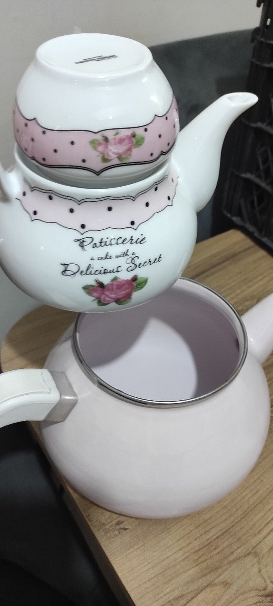 Bernardo porselen demlik - Görsel 4