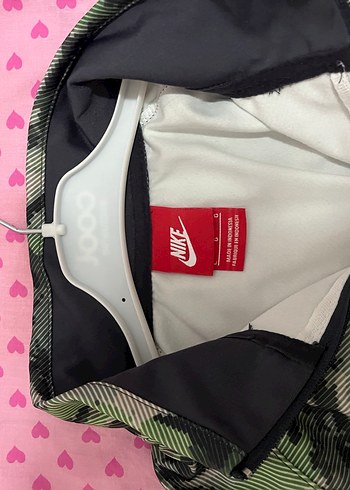 Kadın Haki spor hırkası  orjinal nike - Görsel 7