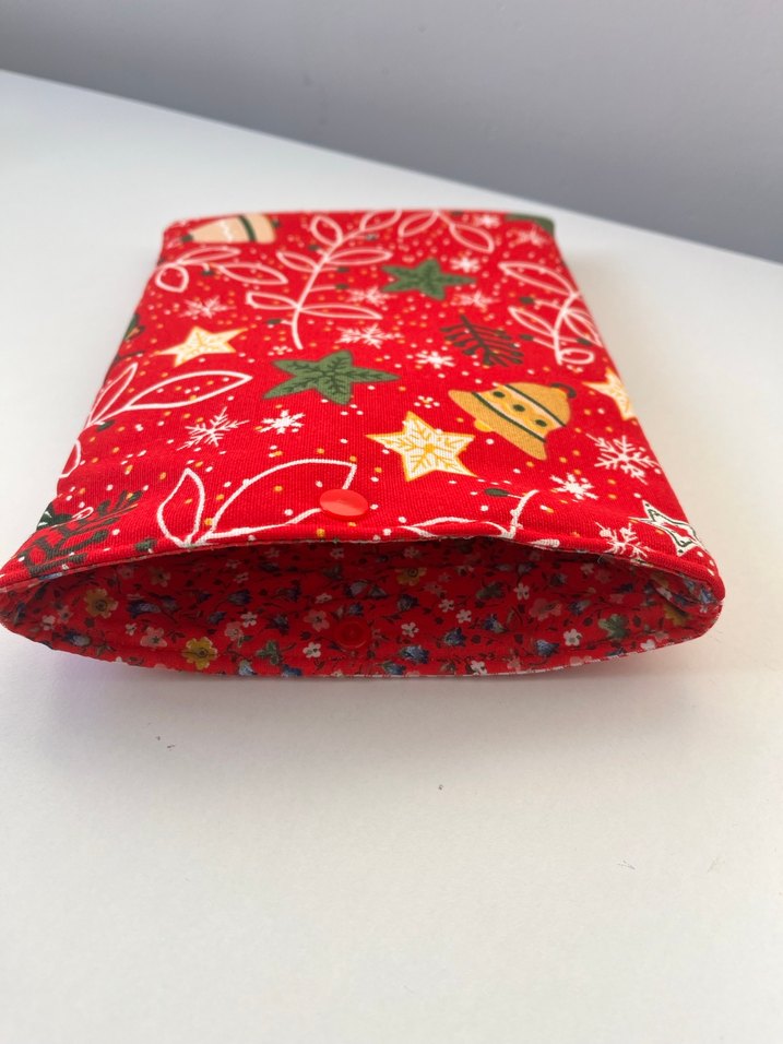 Yılbaşı çanları kitap kılıfı - Görsel 2