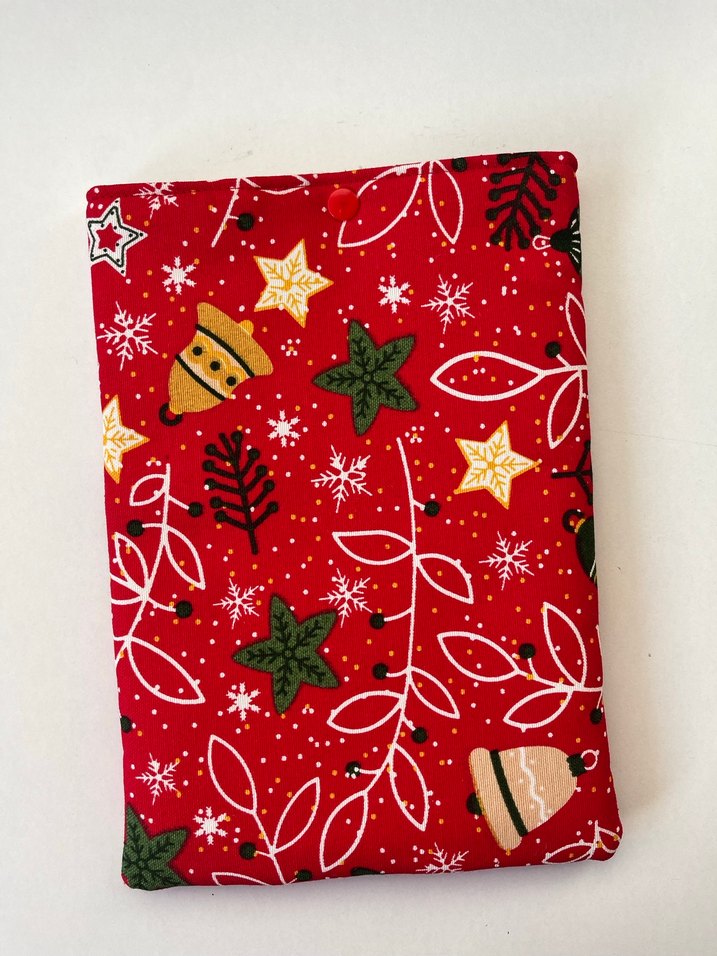 Yılbaşı çanları kitap kılıfı - Görsel 5